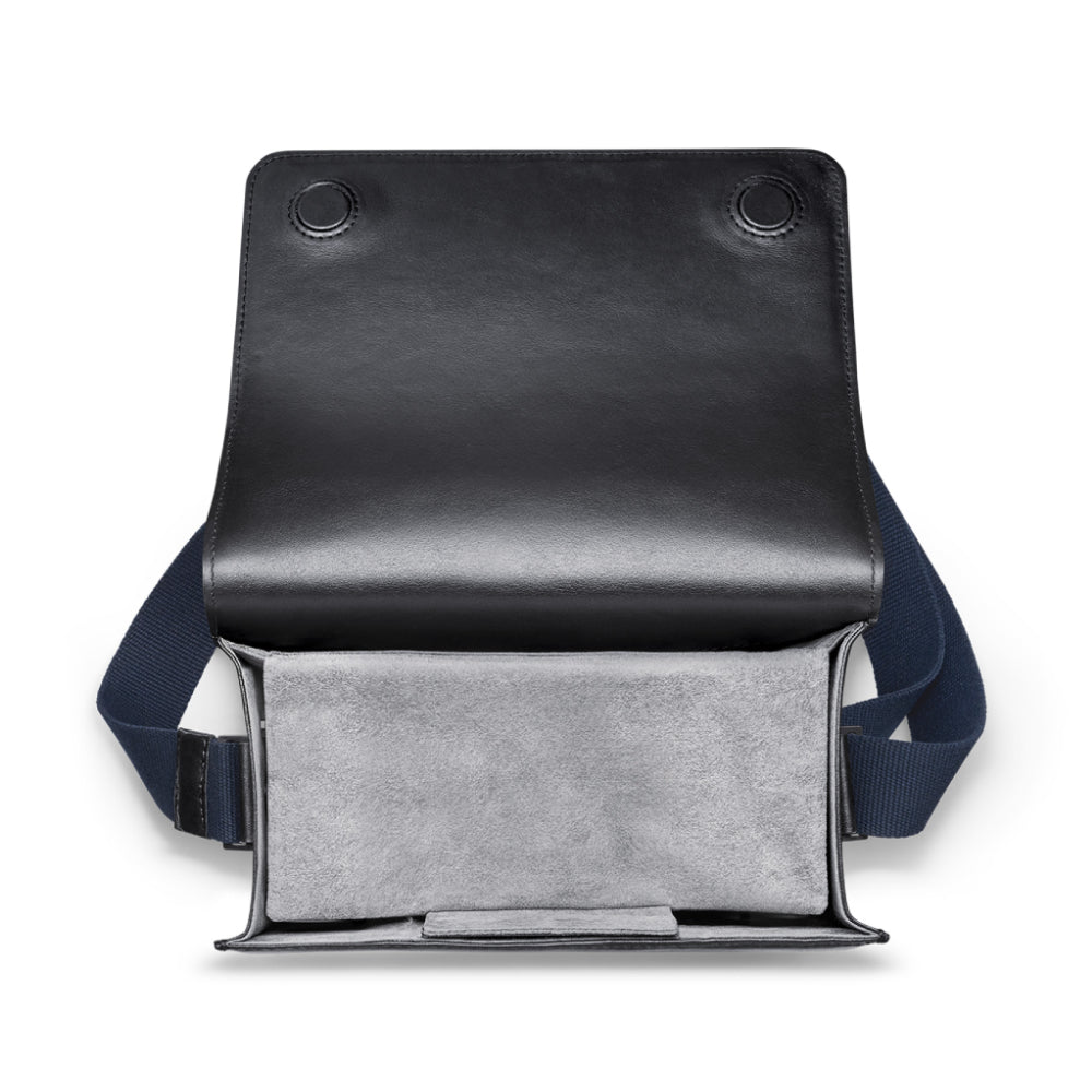LEICA BAG M-SYSTEM, LEATHER, BLACK