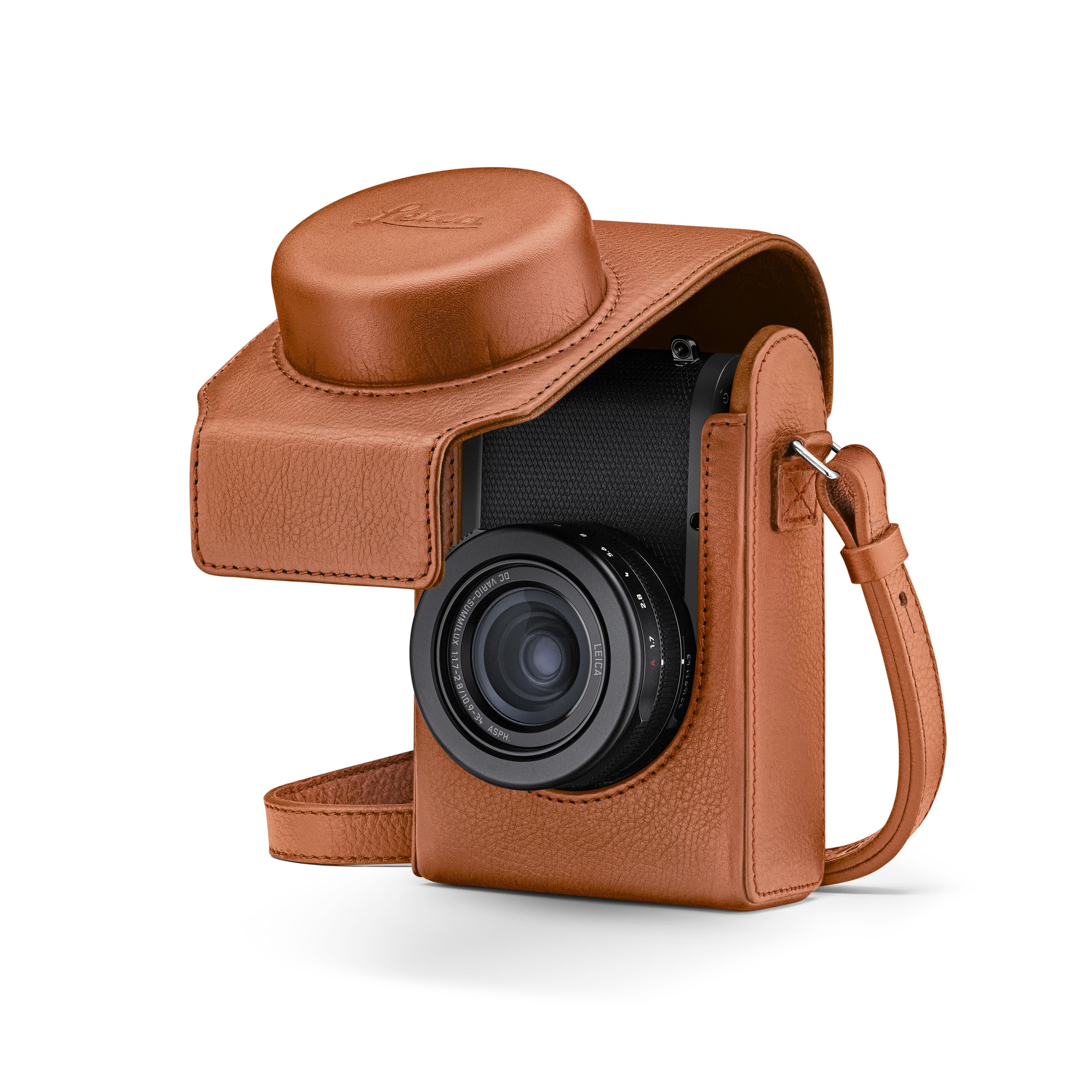Camera Case D-Lux 8, Leather, Cognac