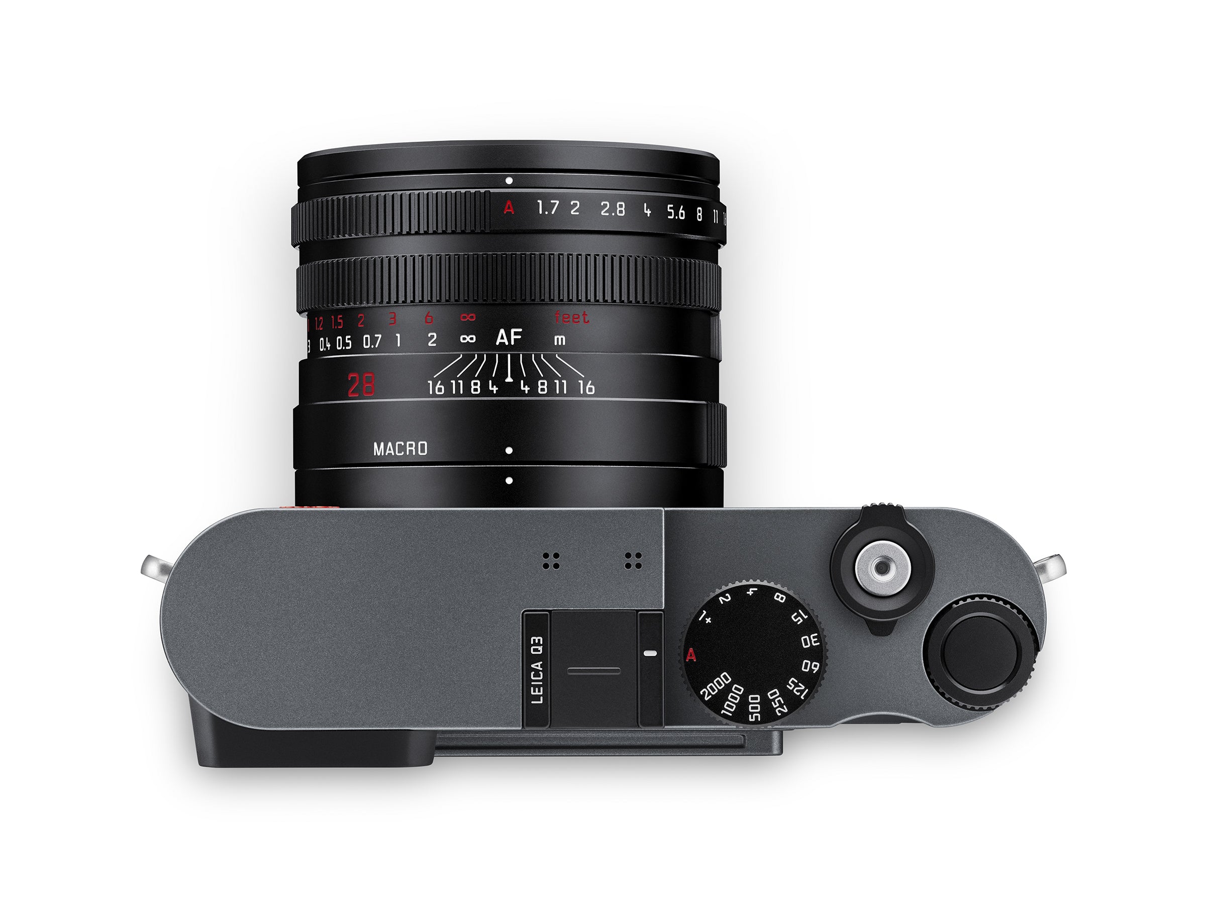 Leica Q3, Metal Gray Paint Finish