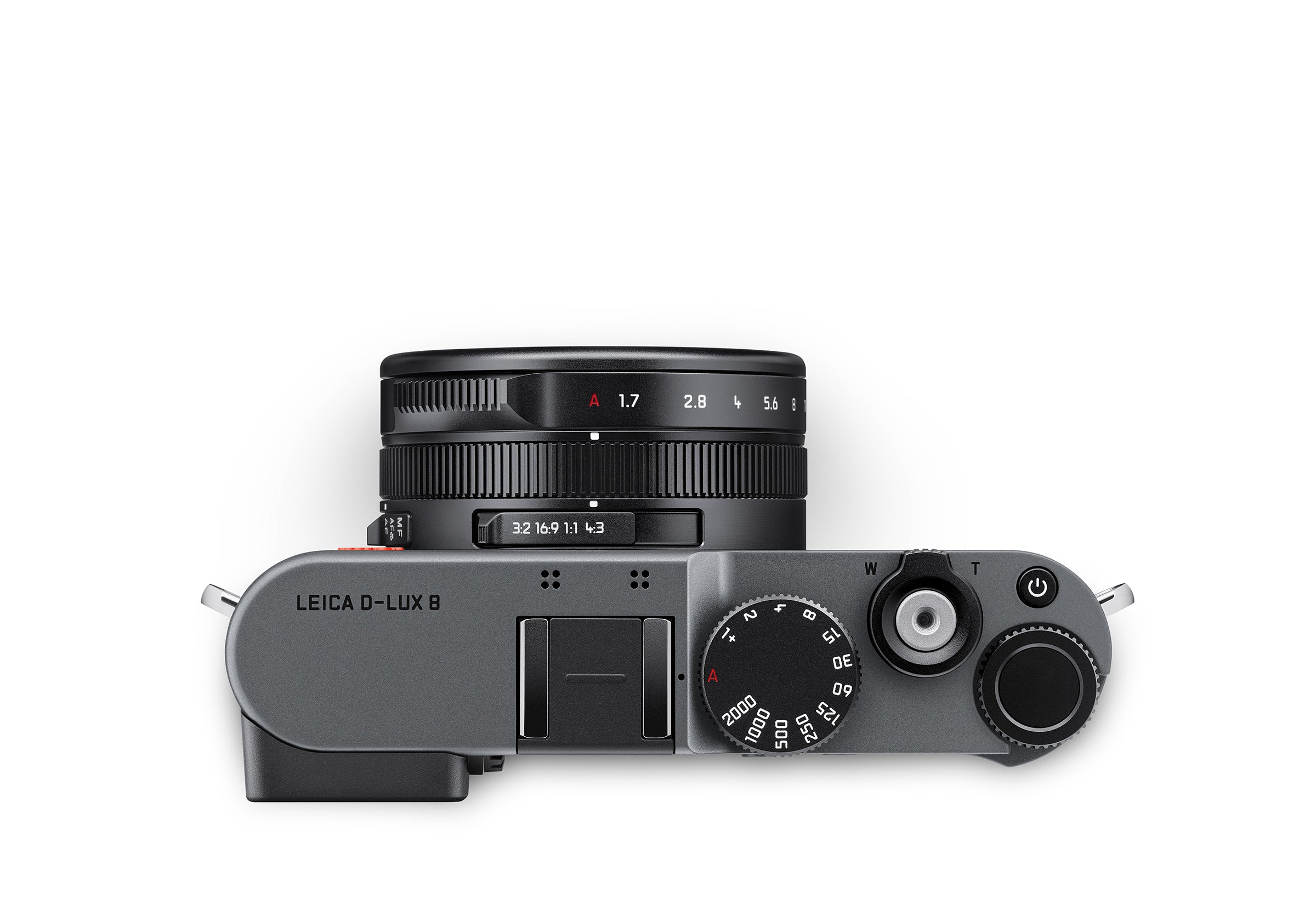 Leica D-Lux 8, Metal Gray Paint Finish
