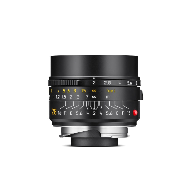 Leica Summicron-M 28mm f/2 ASPH. Lens, Black Anodized