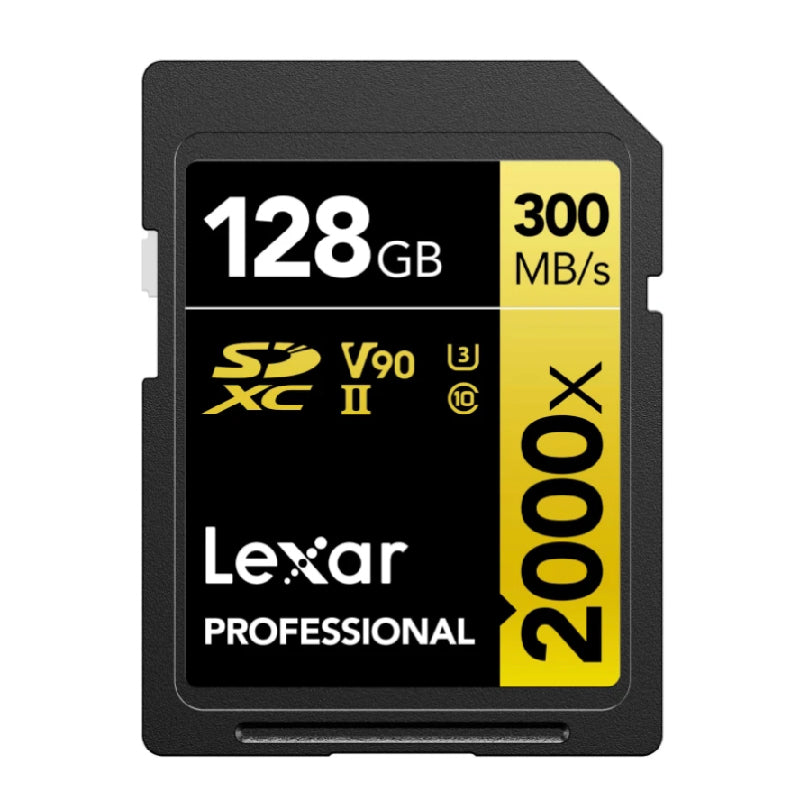 Lexar PRO 128GB SDXC 2000X SD CARD