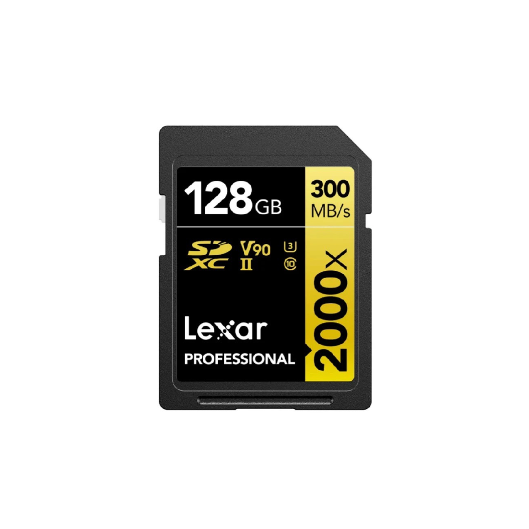 Lexar PRO 128GB SDXC 2000X SD CARD