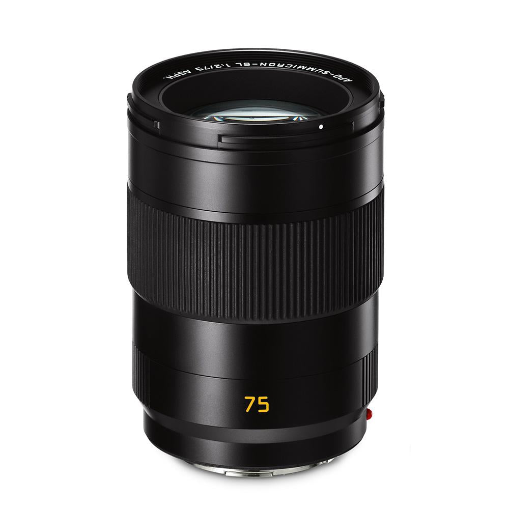 Leica APO-Summicron-SL 75mm F/2 ASPH. Black Anodized Finish