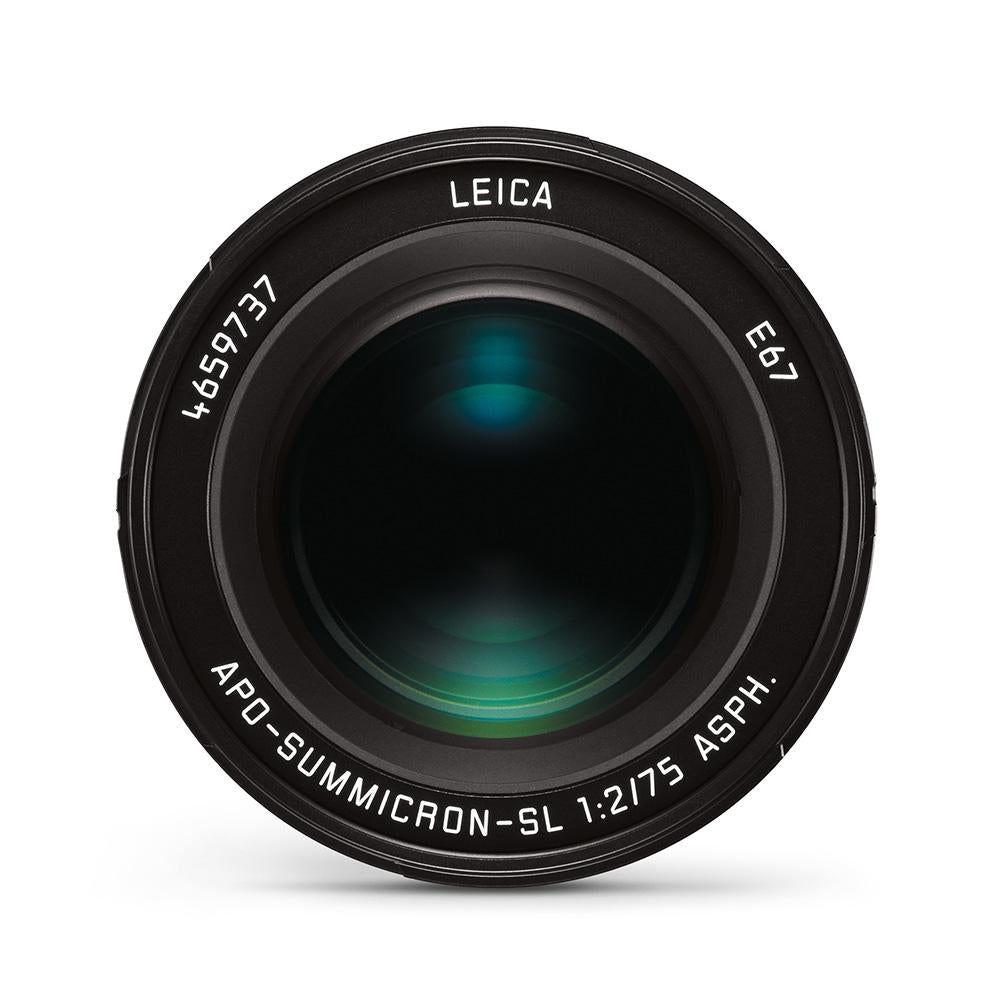 Leica APO-Summicron-SL 75mm F/2 ASPH. Black Anodized Finish