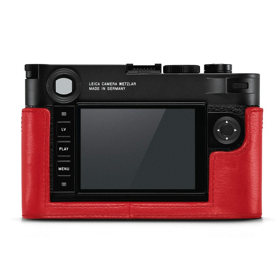 Leica M10 Leather Camera Protector, Red