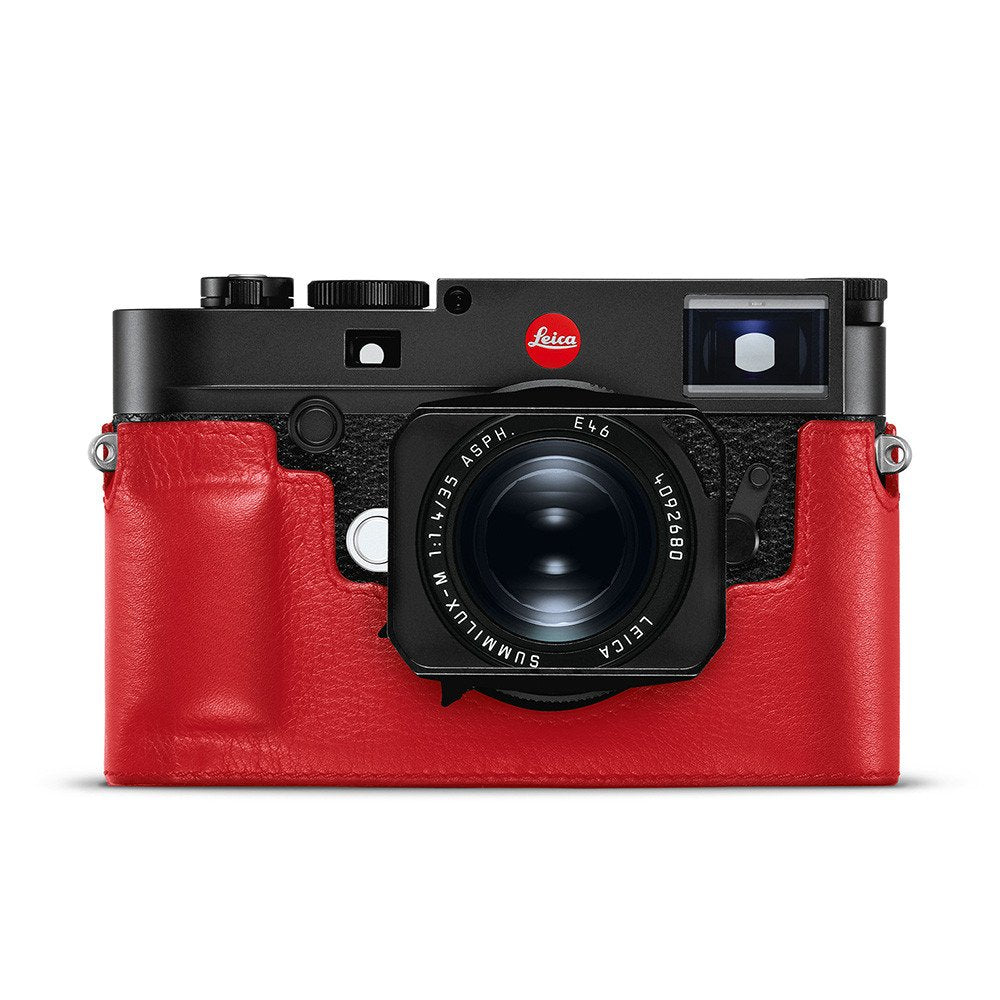 Leica M10 Leather Camera Protector, Red