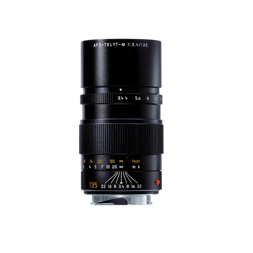 LEICA APO-TELYT-M 135mm f/3.4, black anodized finish