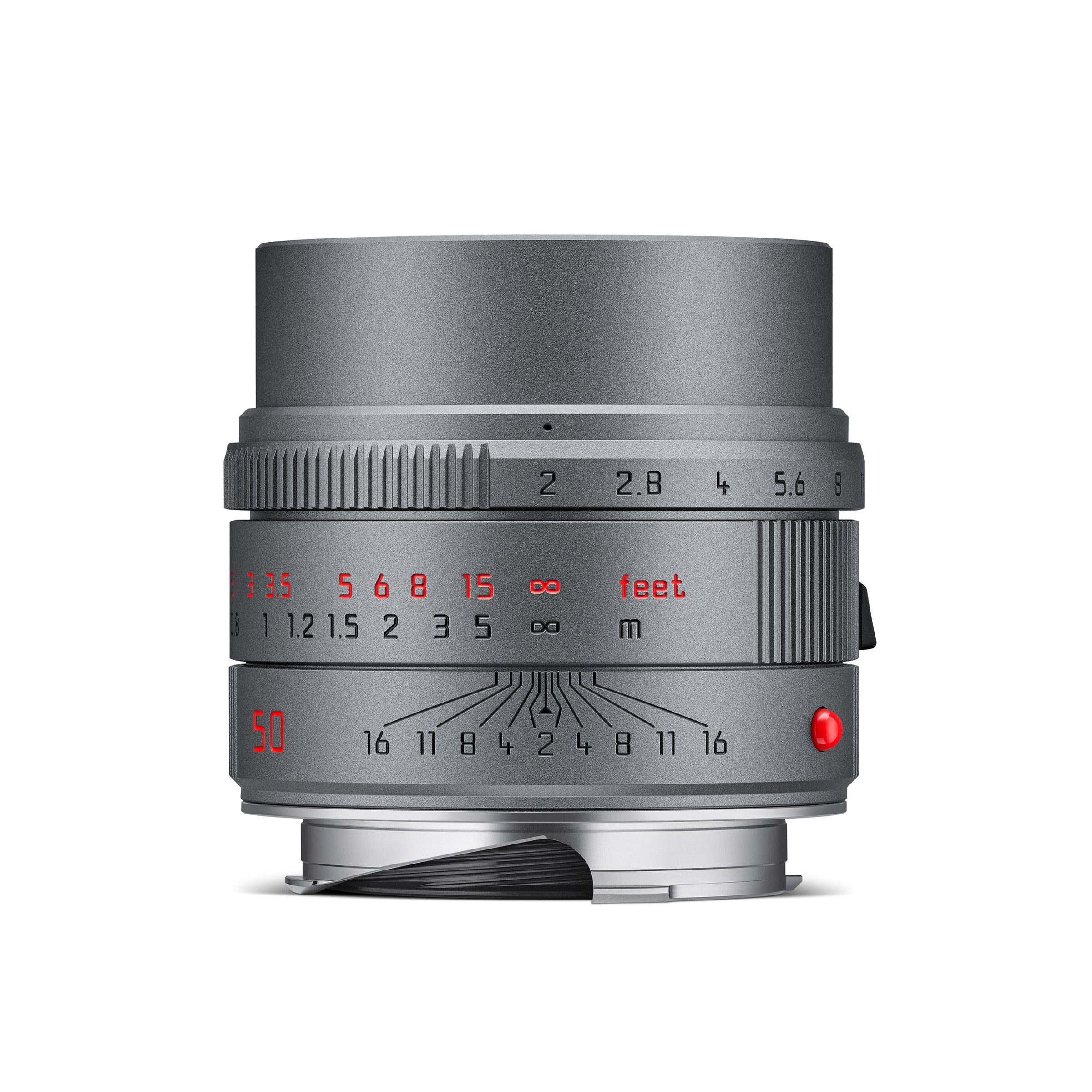 Leica APO-Summicron-M 50mm f2 ASPH, Metal Gray Paint Finish