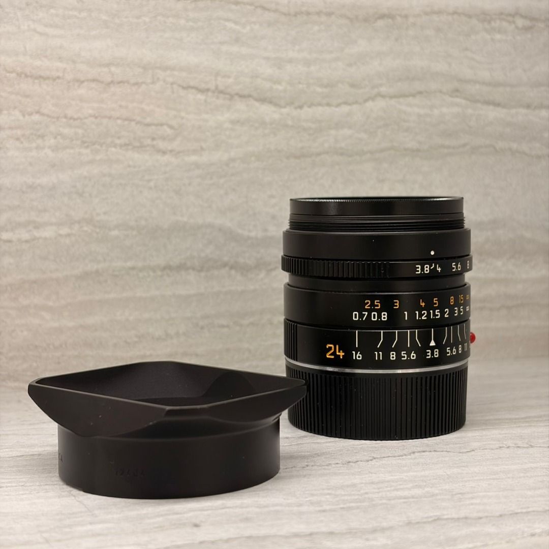 (Pre-Owned) 11648 Leica Elmar M 24mm f2.8 Black