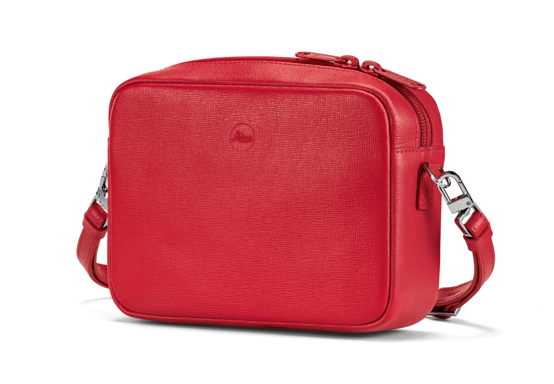 (YEAR END EXCLUSIVES) Leica Handbag "Andrea" C-Lux, leather, red