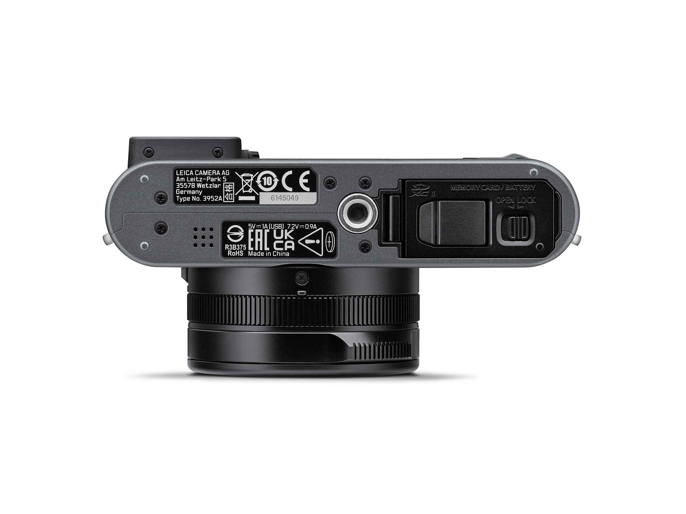 Leica D-Lux 8, Metal Gray Paint Finish