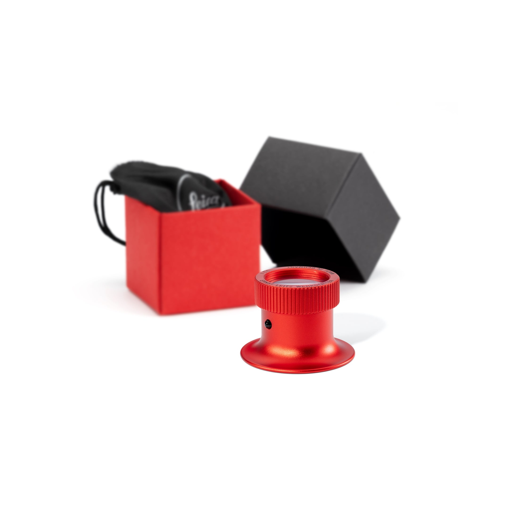 ELW Watchmaker magnifier 3,3x, red