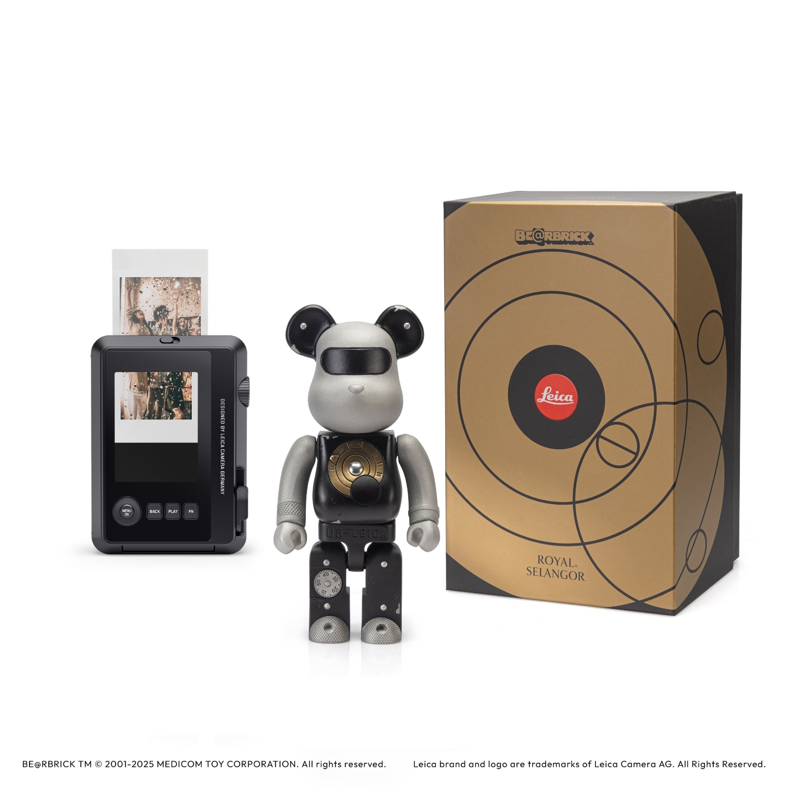 (BUNDLE) Leica BE@RBRICK Royal Selangor 400%