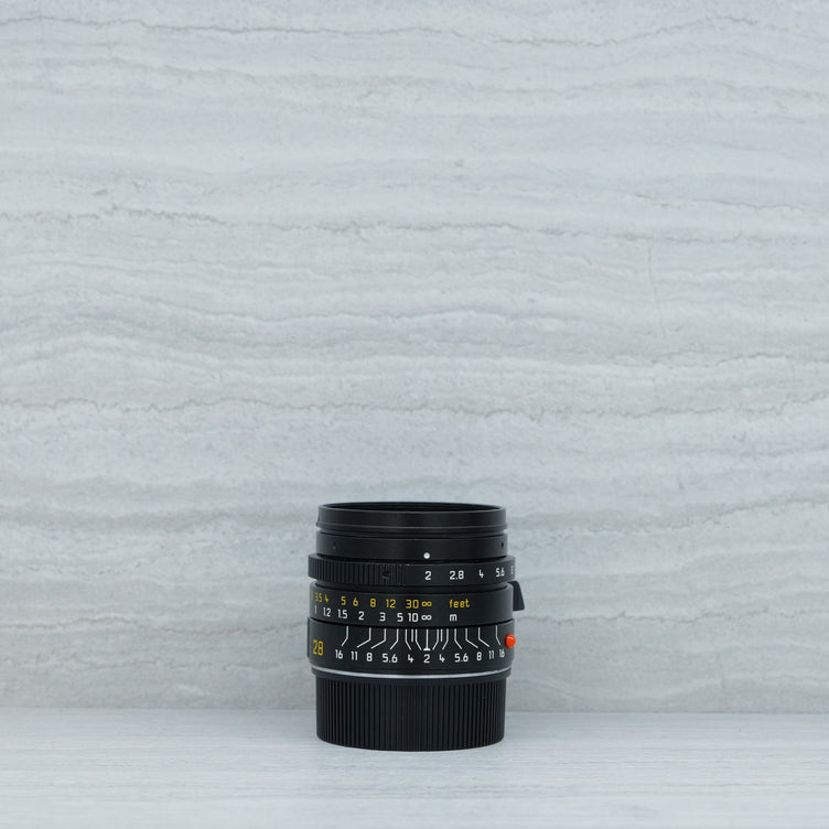 (Pre-Owned) Leica Summicron-M 28mm f2 black