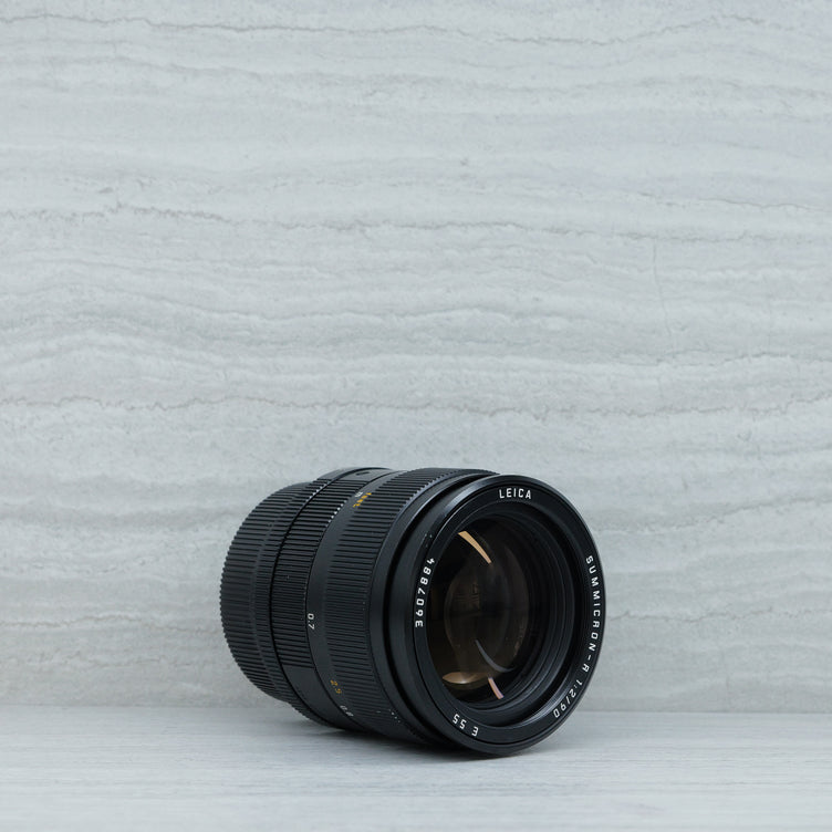 (Pre-Owned) Leica Summicron-R 90mm f/2, Black
