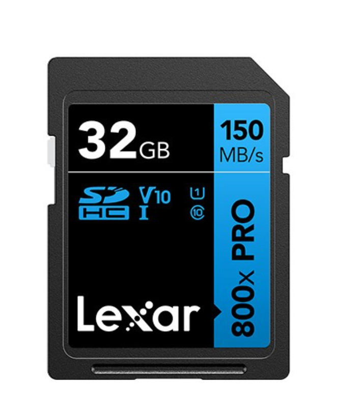 Lexar SDHC 800X PRO 32GB UHS-I SD CARD