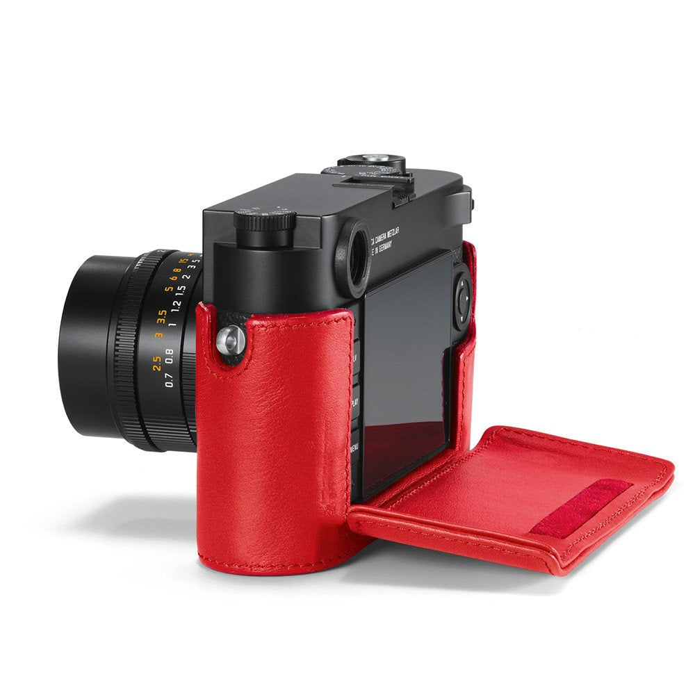 Leica M10 Leather Camera Protector, Red