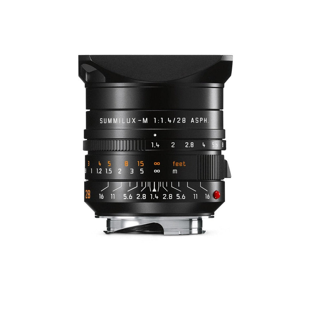 Leica Summilux-M 28mm F/1.4 ASPH. Black Anodized